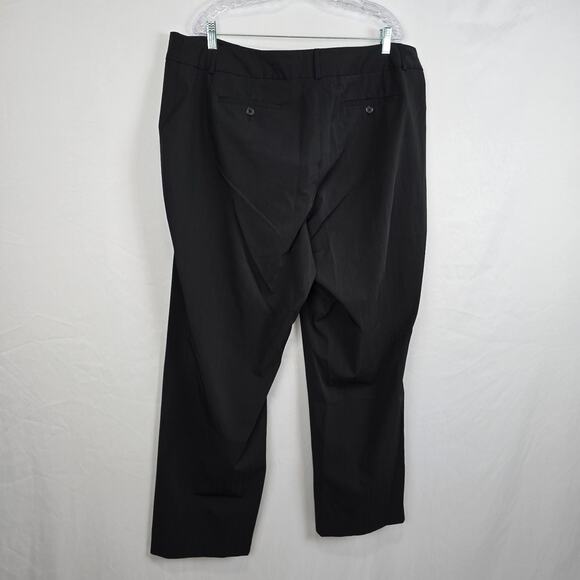 Dalia Collection Slacks Pants Women's 22X Black Stretch EUC - Picture 10 of 16